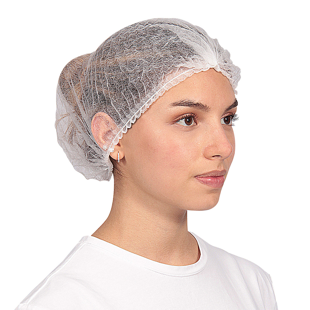 Cofia Plisada Desechable de 21"