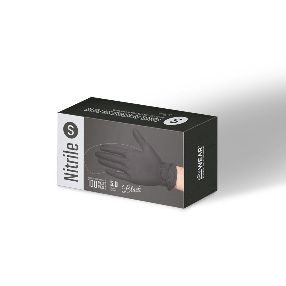 Guante de Nitrilo Negro 5 g