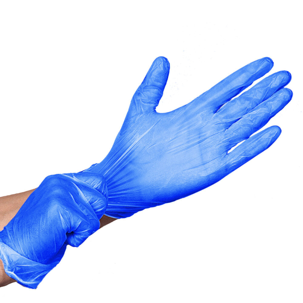 Guante de Vinilo Azul
